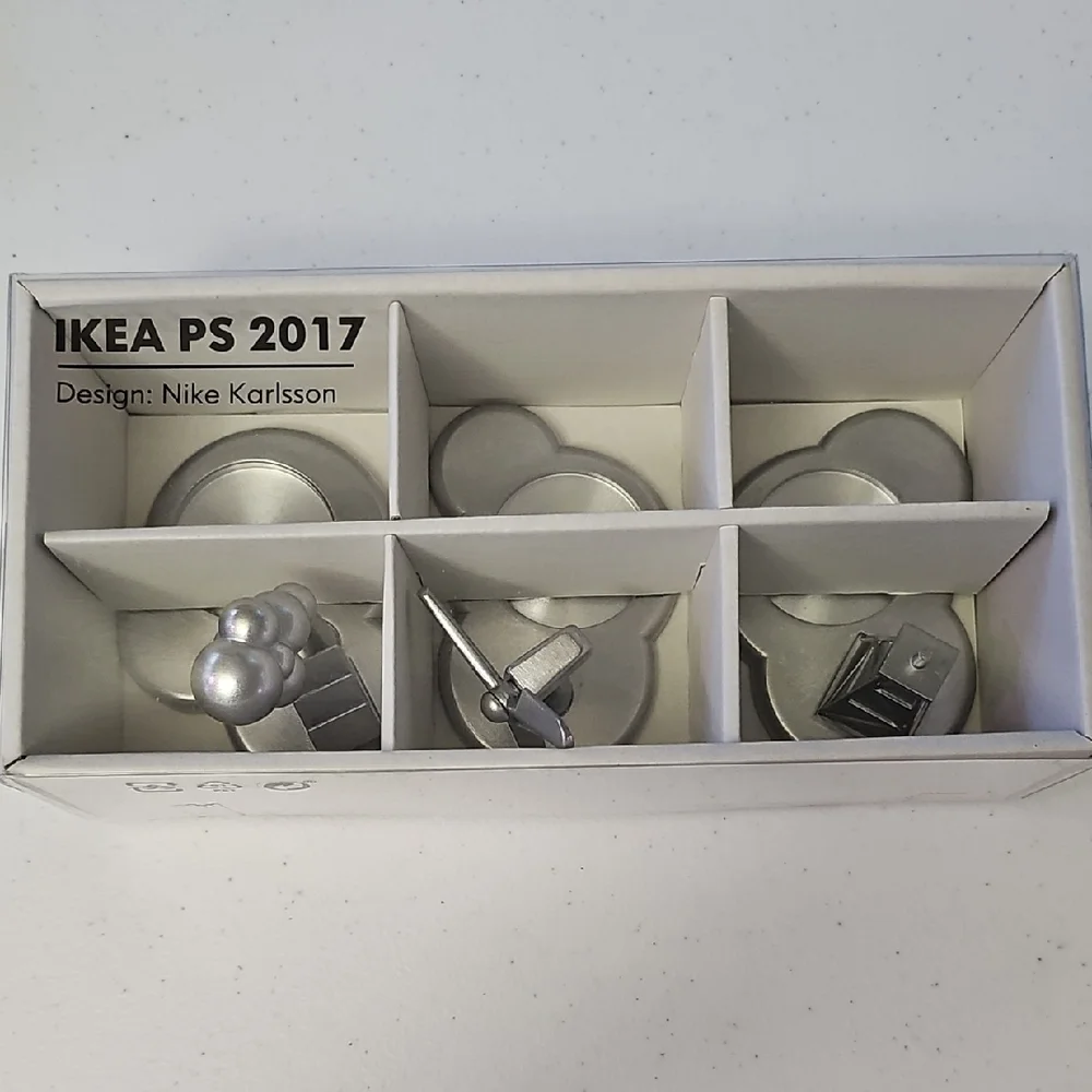 Ikea Silver Tea Light Candle Holders IKEA PS 2017 Design: Nike Karlsson